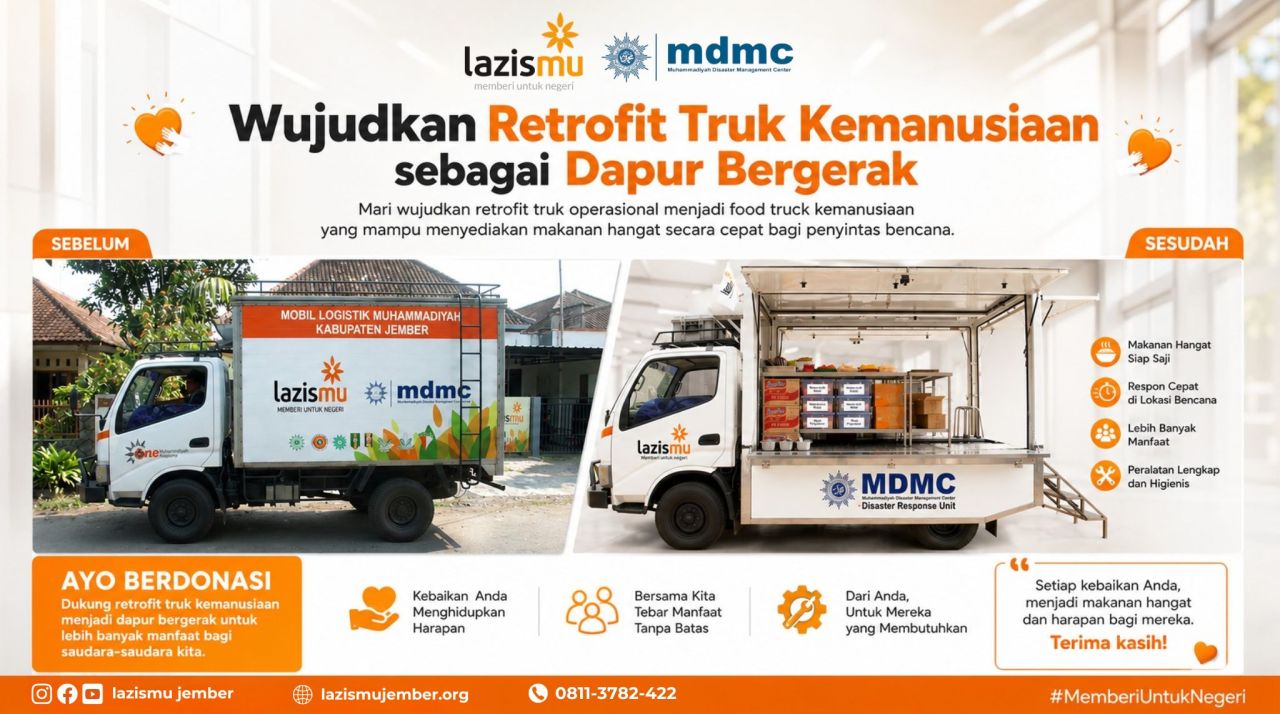 Wujudkan Retrofit Truk Kemanusiaan Sebagai Dapur Bergerak