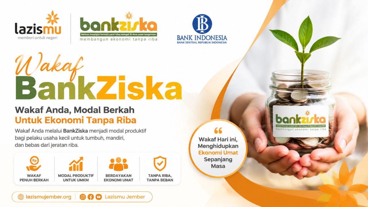 Wakaf produktif Bankziska